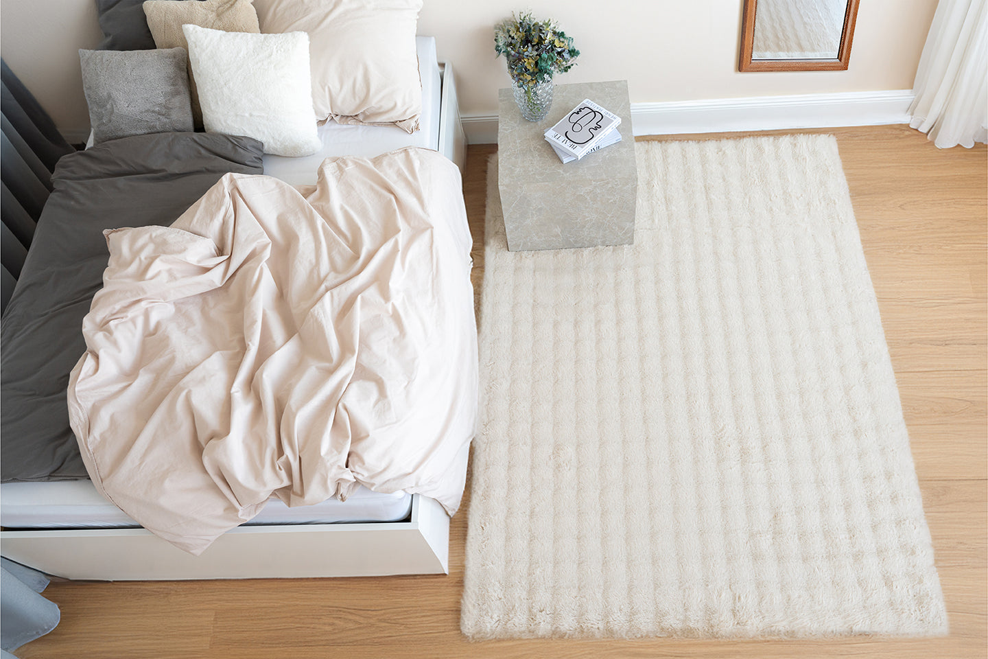 LaleeAvenue Vloerkleed Hailey 125 Cremé