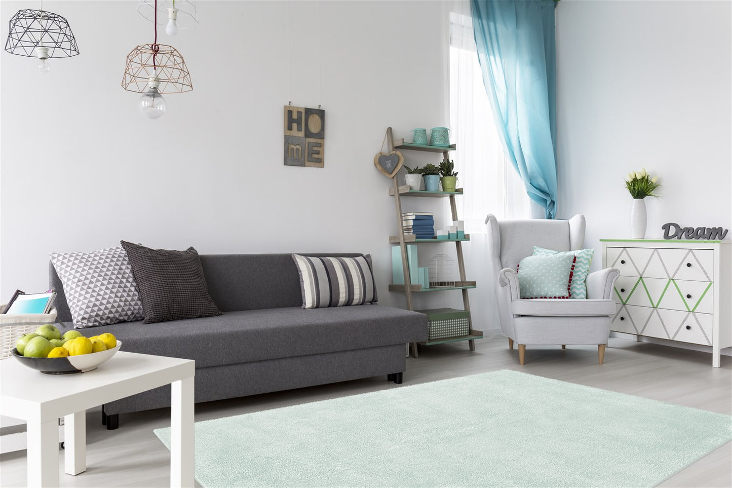 LaleeAvenue Vloerkleed Bali 110 Poederblauw
