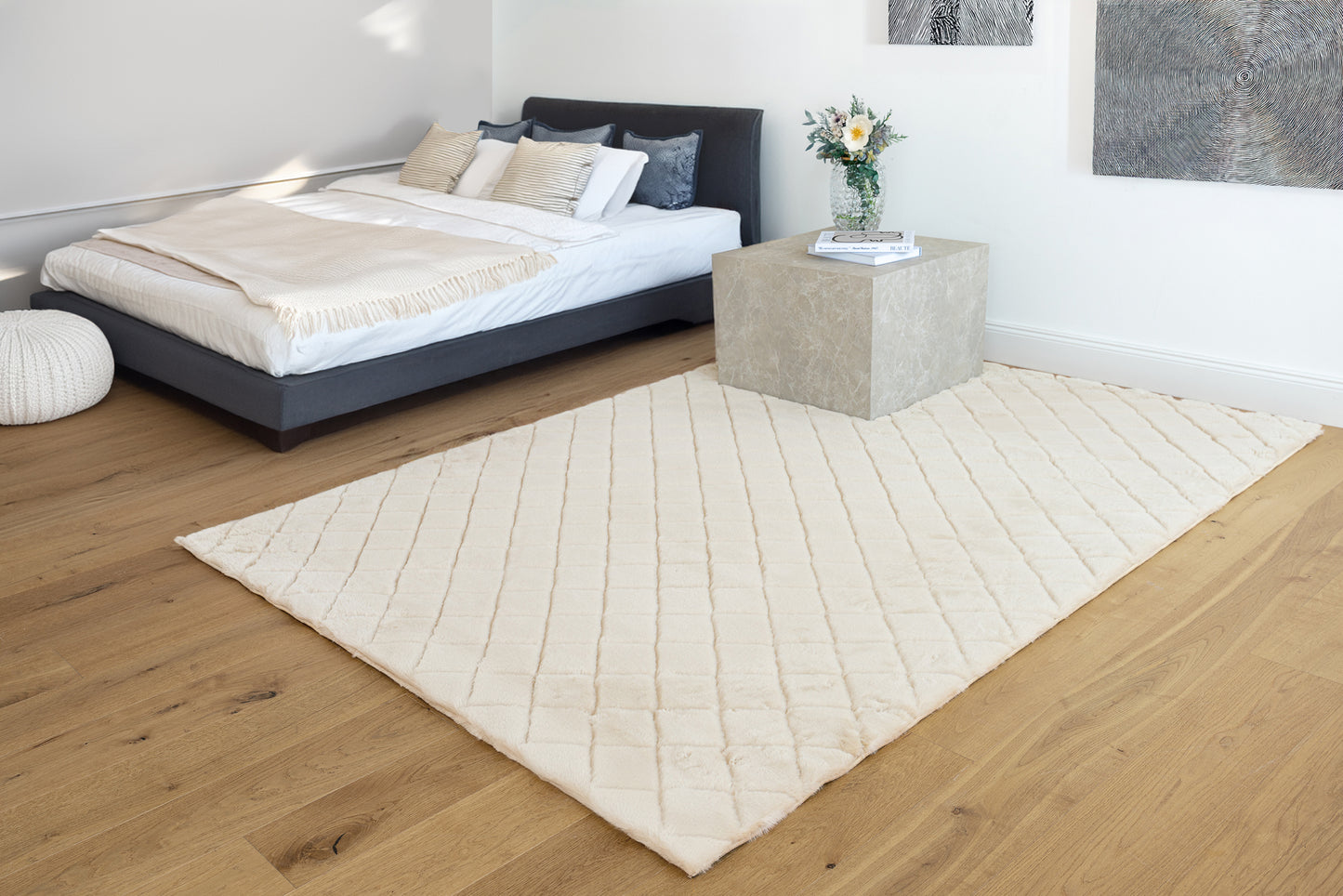 LaleeAvenue Vloerkleed Imala 125 Cremé