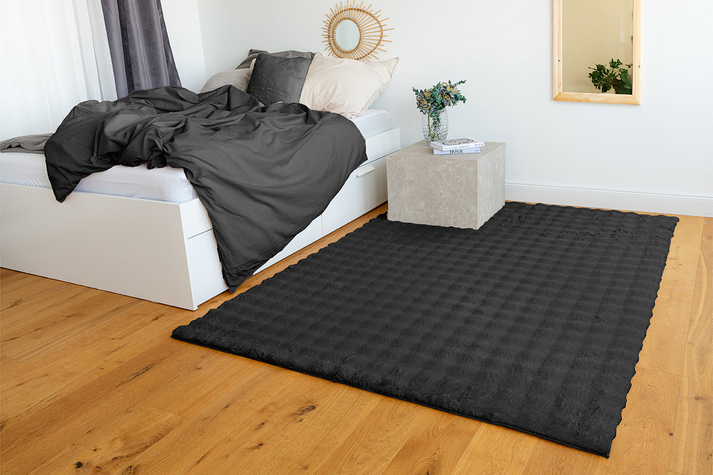 LaleeAvenue Vloerkleed Hailey 125 Zwart