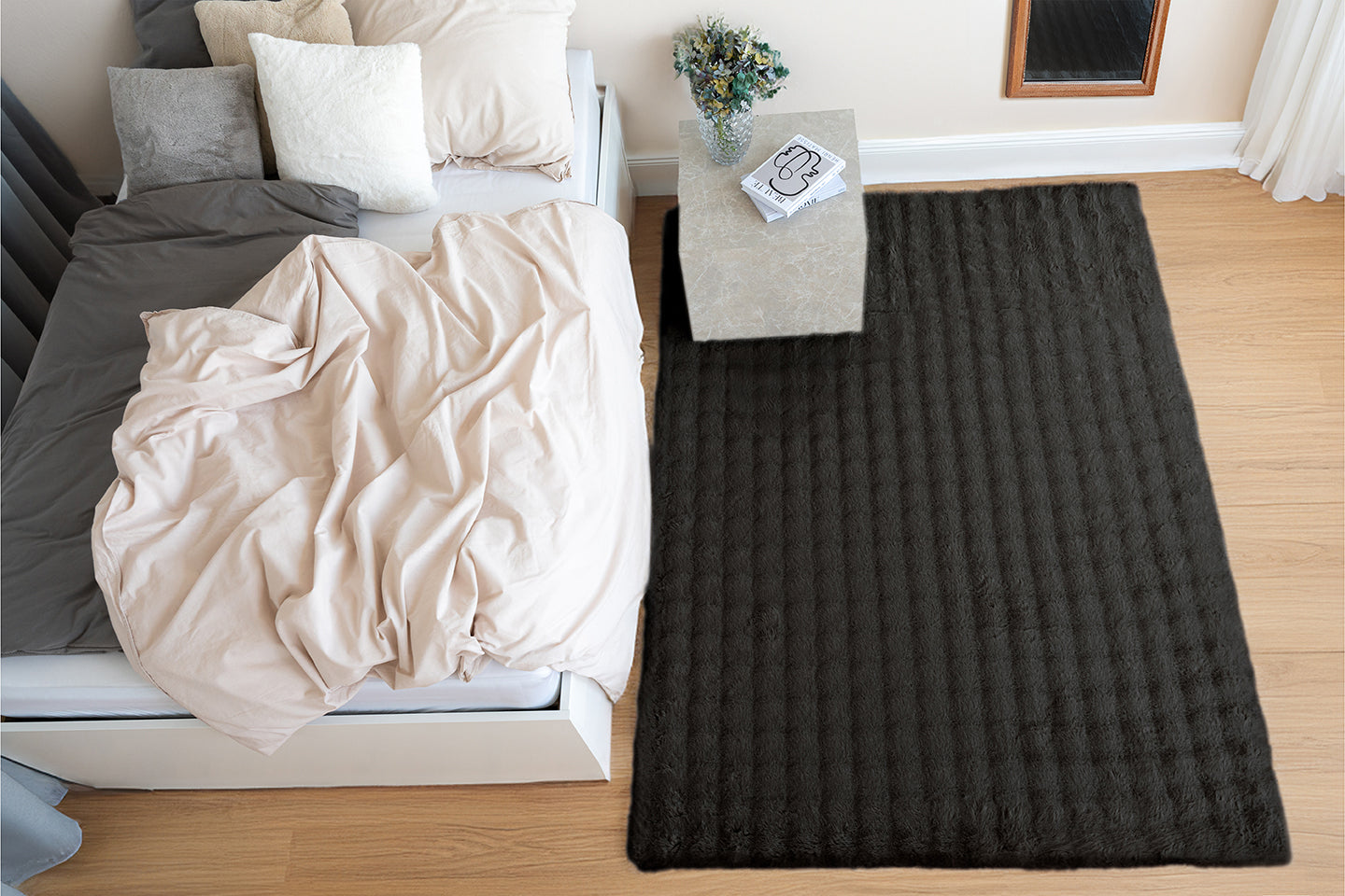 LaleeAvenue Vloerkleed Hailey 125 Zwart