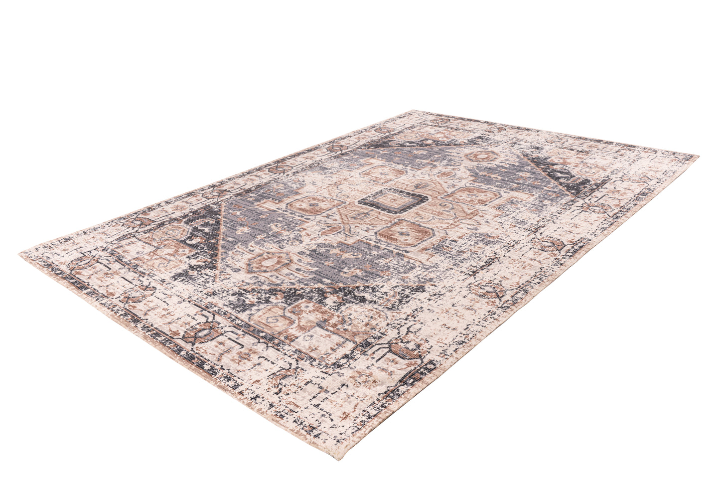 LaleeAvenue Vloerkleed Indiana 100 Grijs / Bruin