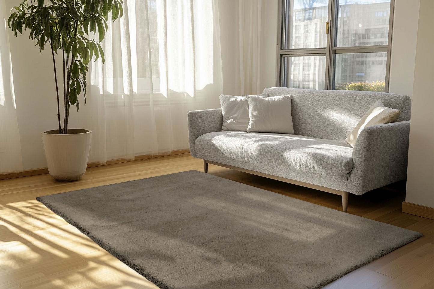 LaleeAvenue Vloerkleed My Eternity 500 Grijs Walnoot