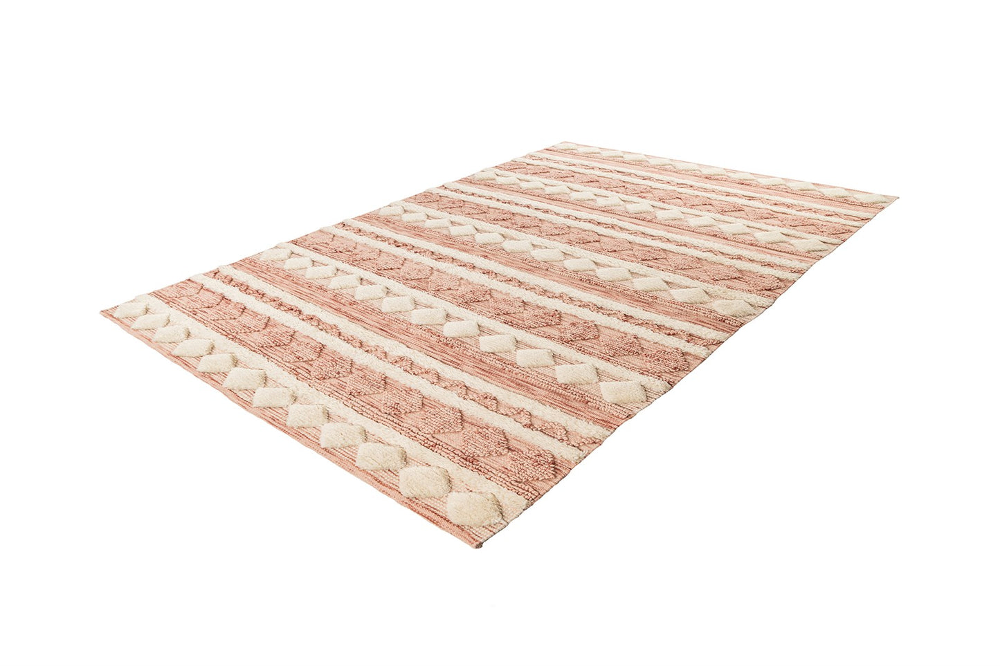 LaleeAvenue Vloerkleed Bohist 225 Roze/Cremé
