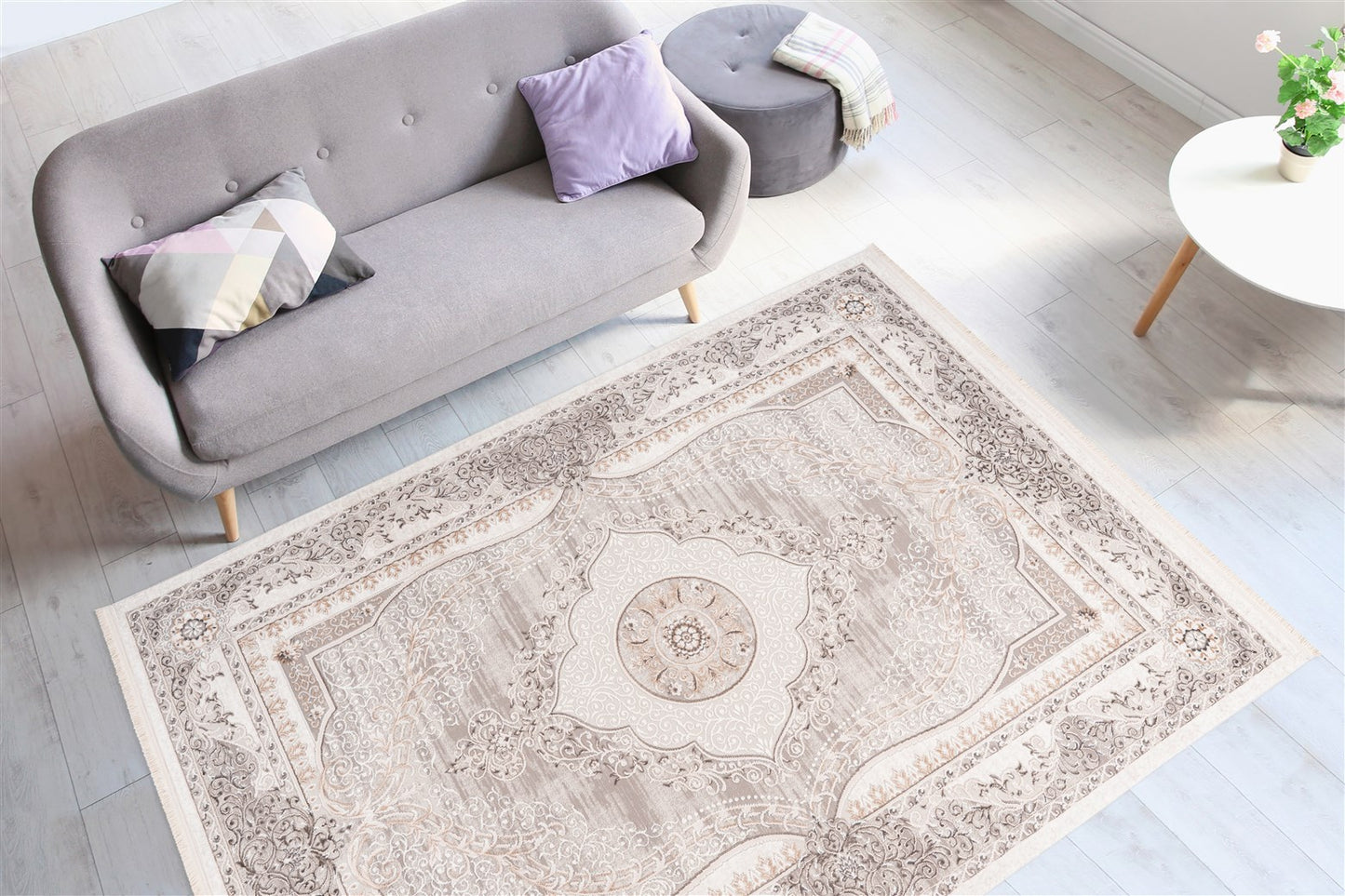 LaleeAvenue Vloerkleed Akropolis 525 Grijs/Zilver