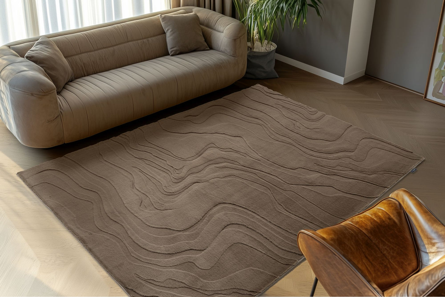 LaleeAvenue Vloerkleed My Interstellar 500 Taupe 160cm x 230cm