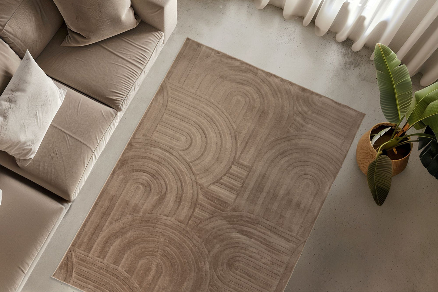 LaleeAvenue Vloerkleed My Interstellar 501 Taupe 160cm x 230cm