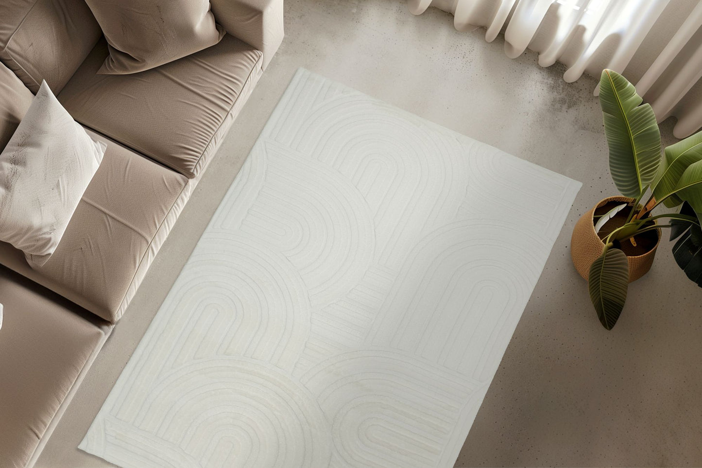 LaleeAvenue Vloerkleed My Interstellar 501 Wit 160cm x 230cm
