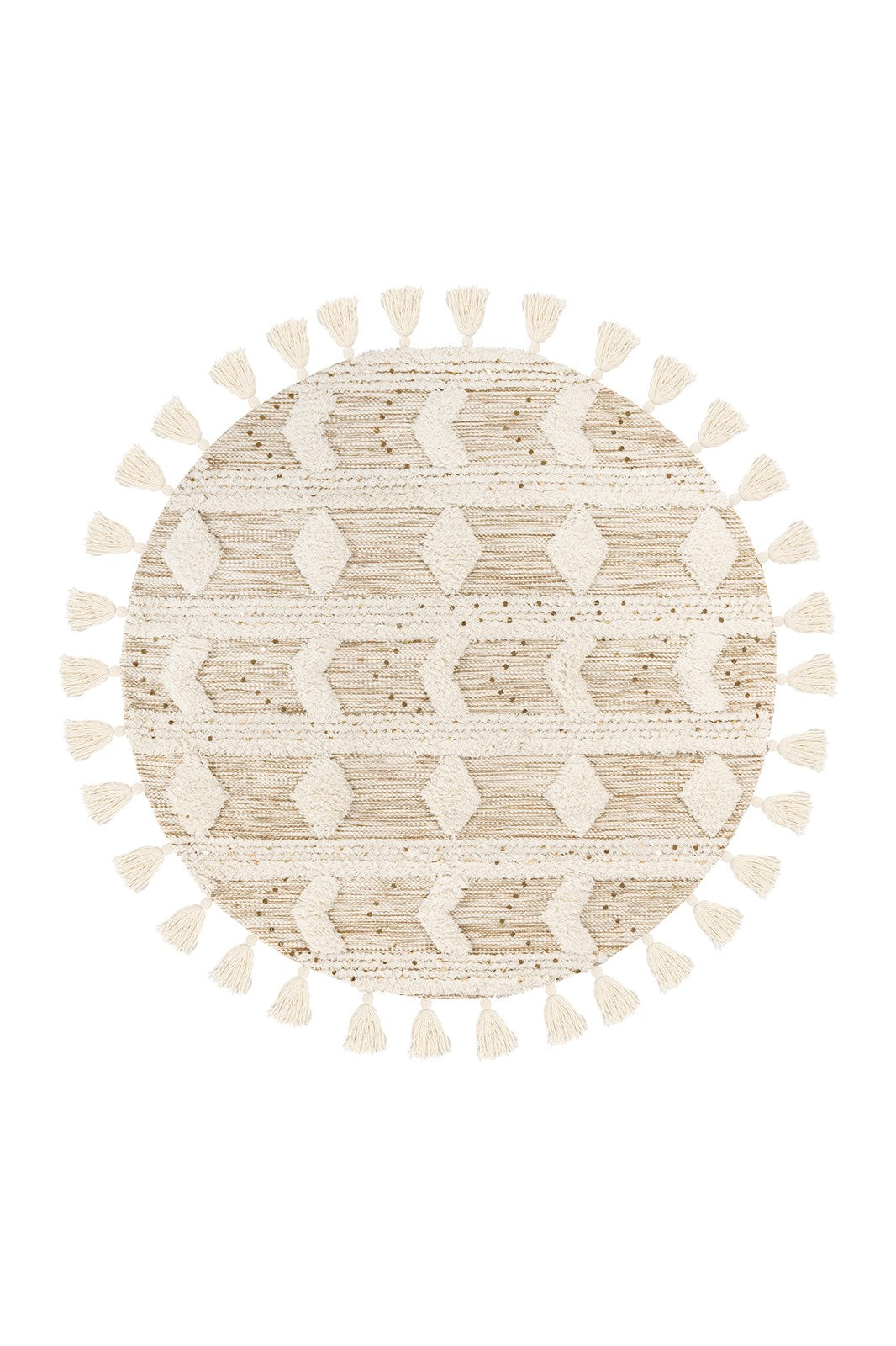 LaleeAvenue Vloerkleed Bohist 425 Cremé/Khaki