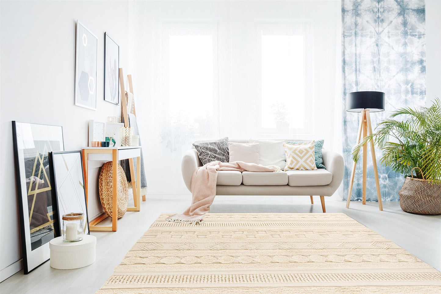 LaleeAvenue Vloerkleed Bohist 125 Naturel