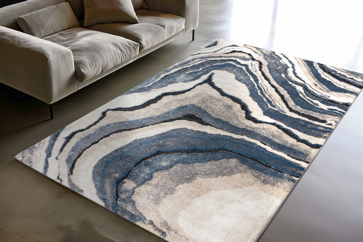 LaleeAvenue Vloerkleed My Bologna 461 Blauw