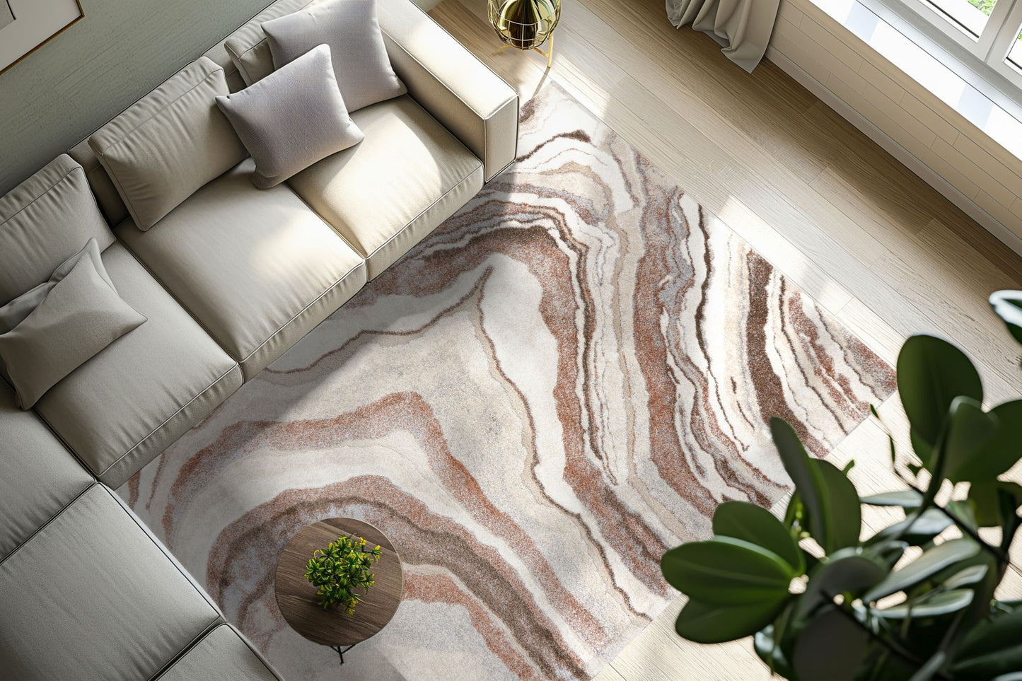 LaleeAvenue Vloerkleed My Bologna 461 Terra
