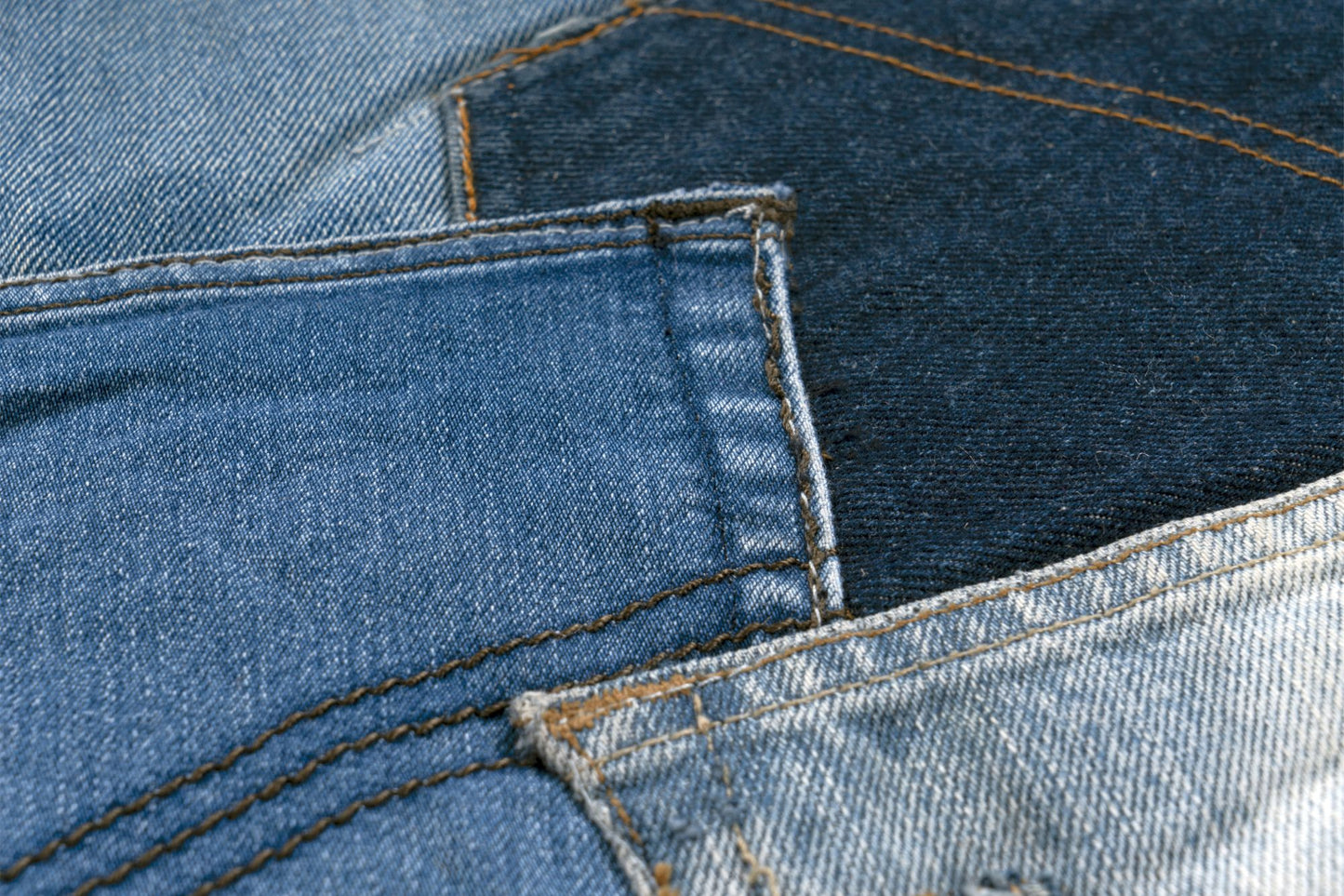 LaleeAvenue Vloerkleed My Denim Pocket 465 Blauw