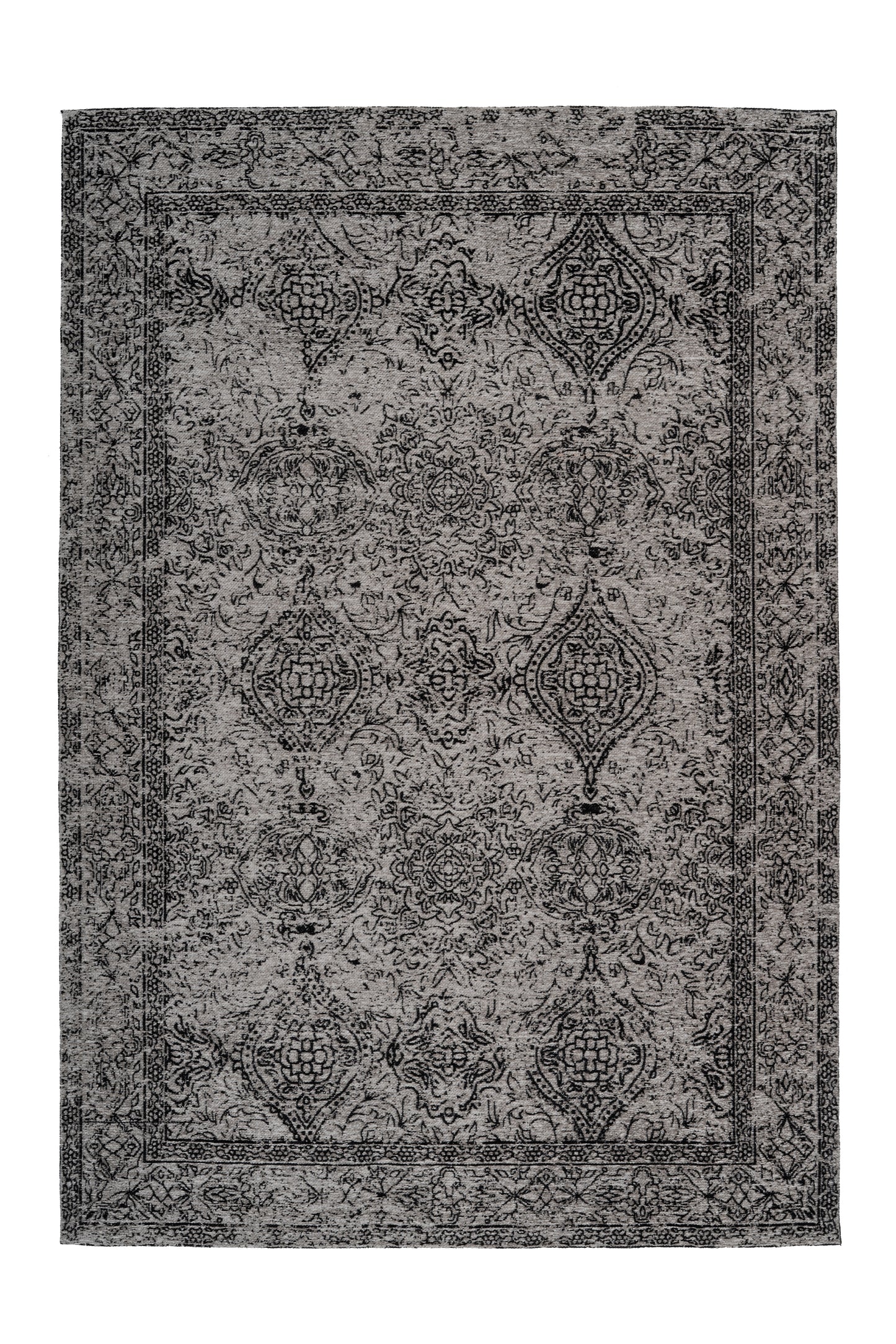LaleeAvenue Vloerkleed Iglesia 300 Grijs / Zwart