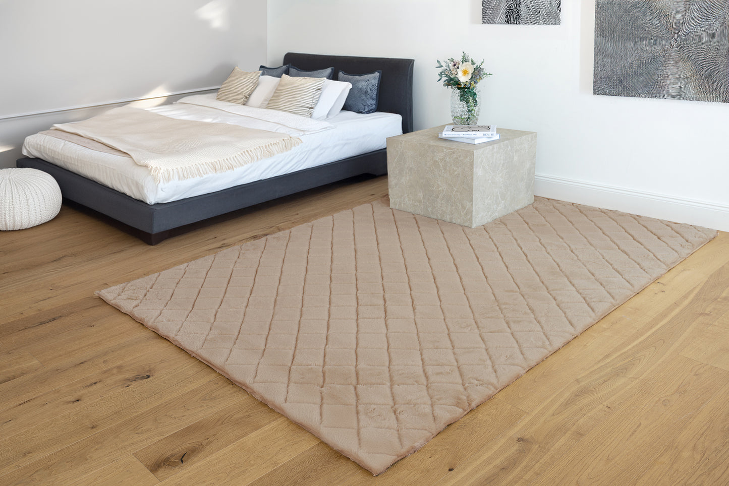 LaleeAvenue Vloerkleed Imala 125 Beige