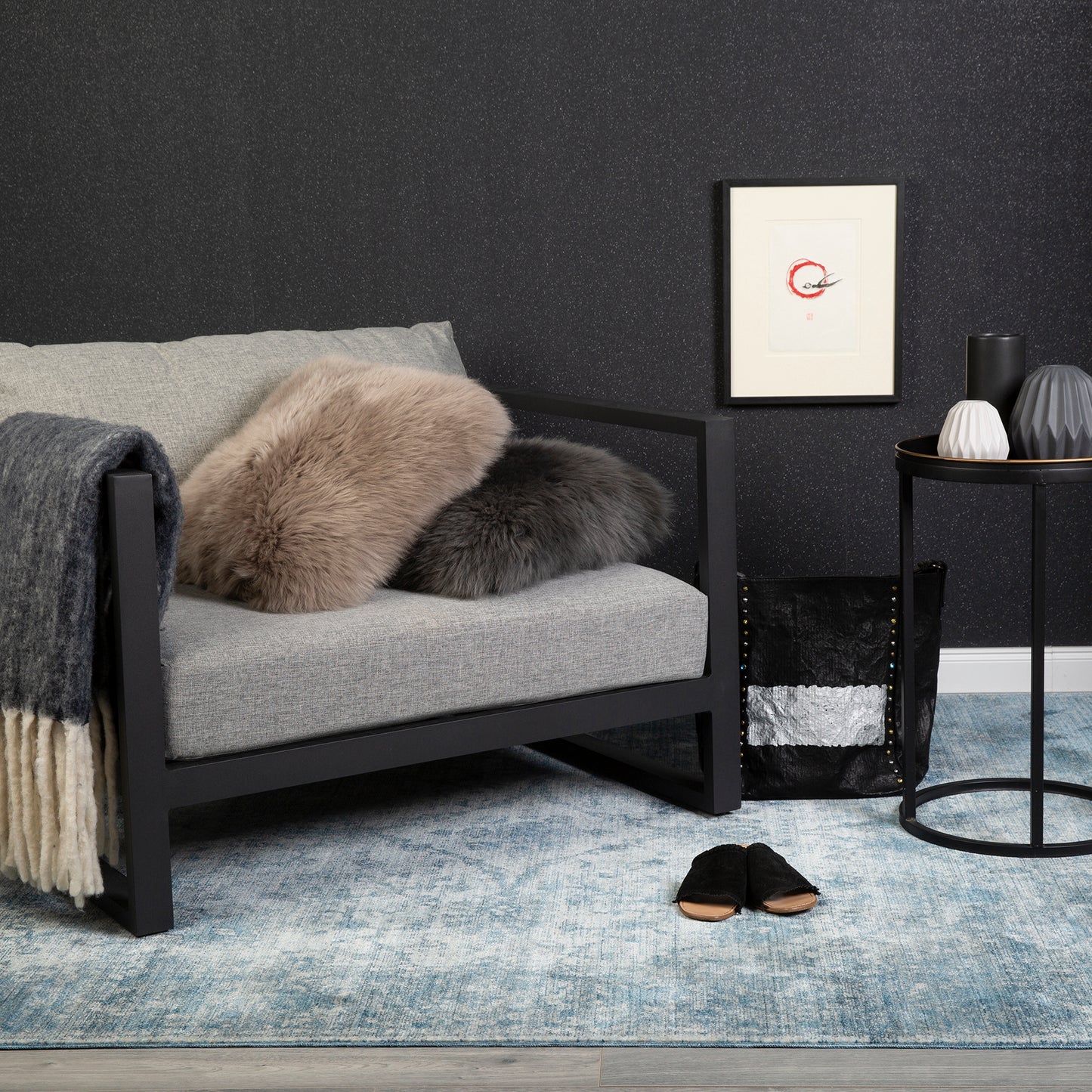LaleeAvenue Vloerkleed My Laos 454 Blauw