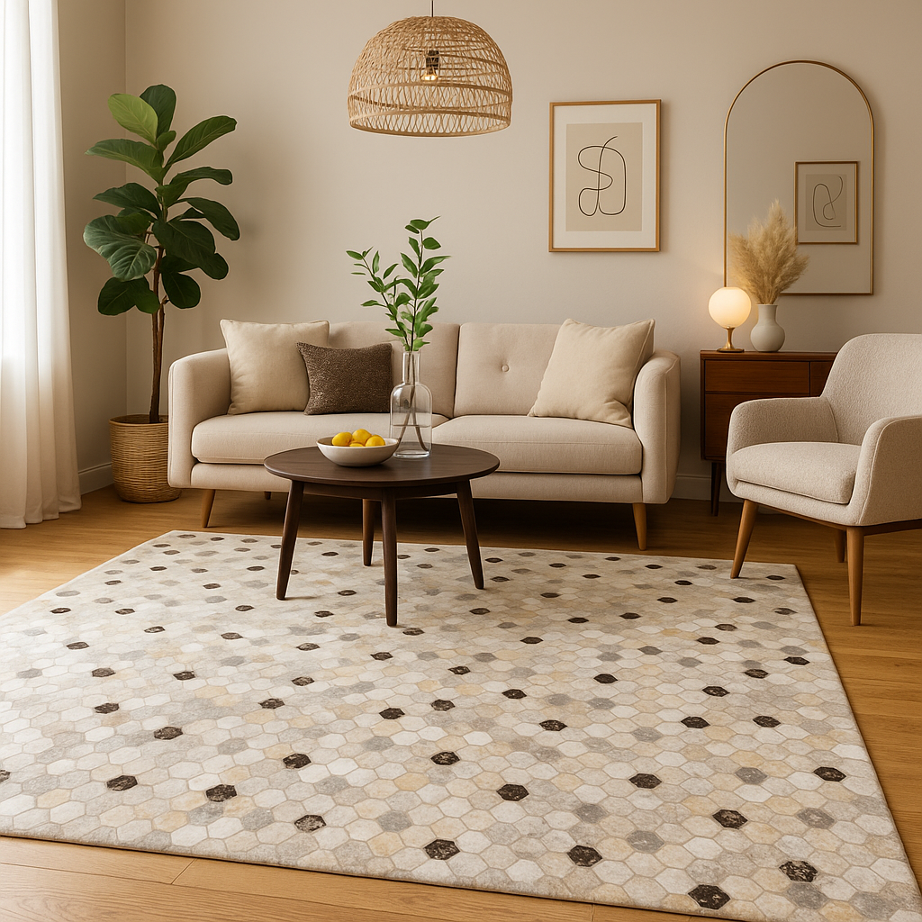 Lalee.Avenue Vloerkleed Lavin 1025 Grijs/Zilver – Luxe en karakter in één statement