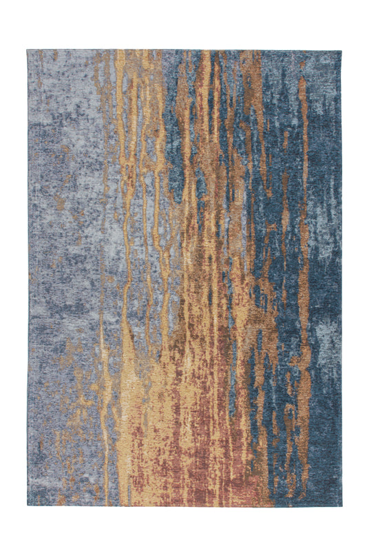 LaleeAvenue Vloerkleed Blaze 300 Beige / Blauw