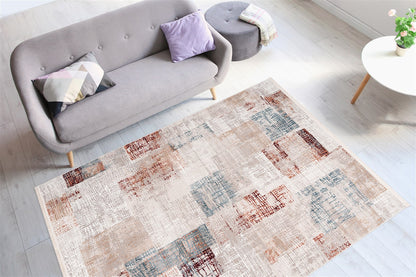 LaleeAvenue Vloerkleed Akropolis 425 Grijs/Lichtroze