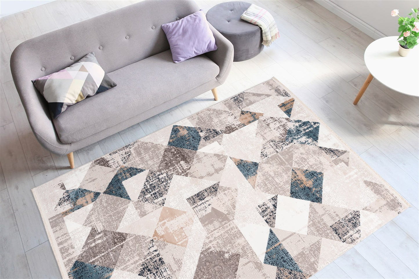 LaleeAvenue Vloerkleed Akropolis 225 Grijs/Blauw