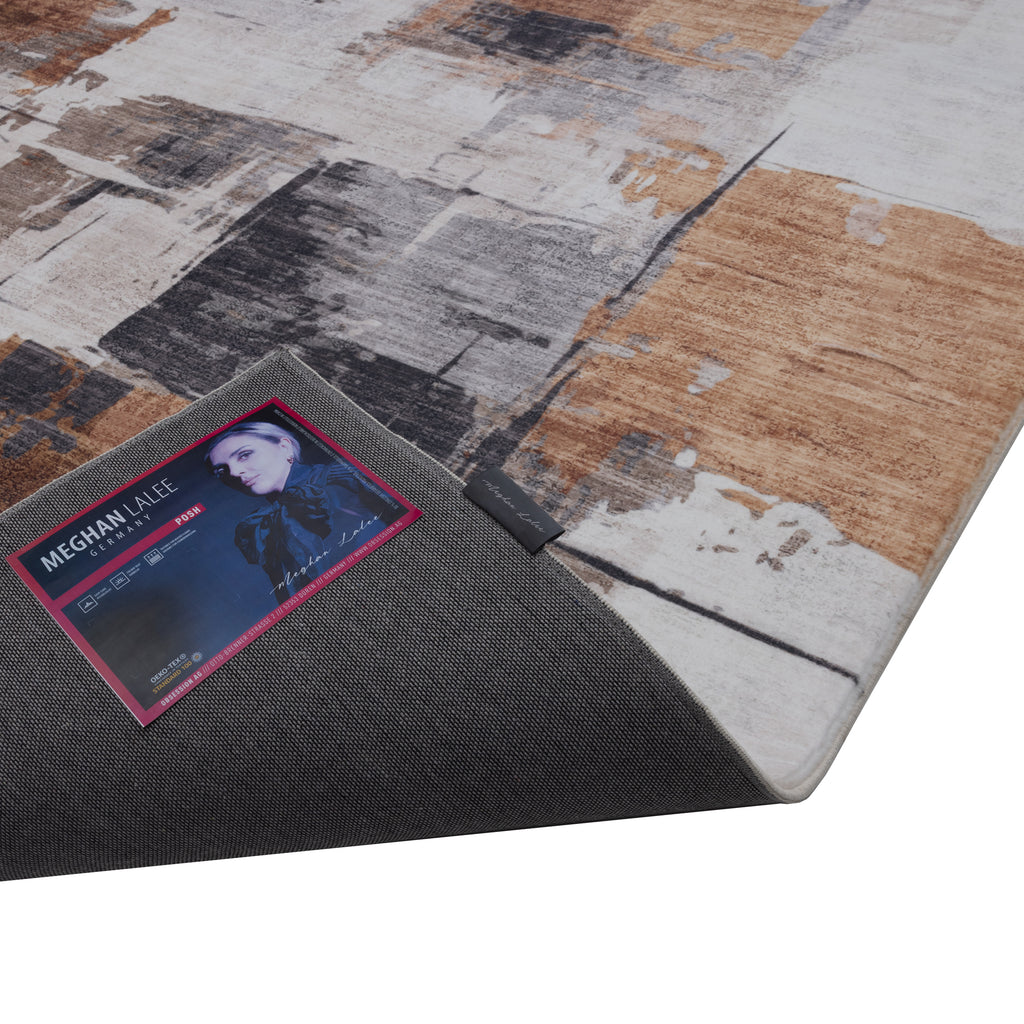 Vloerkleed Posh 300 terracotta – machinegeweven en zacht van Lalee.Avenue