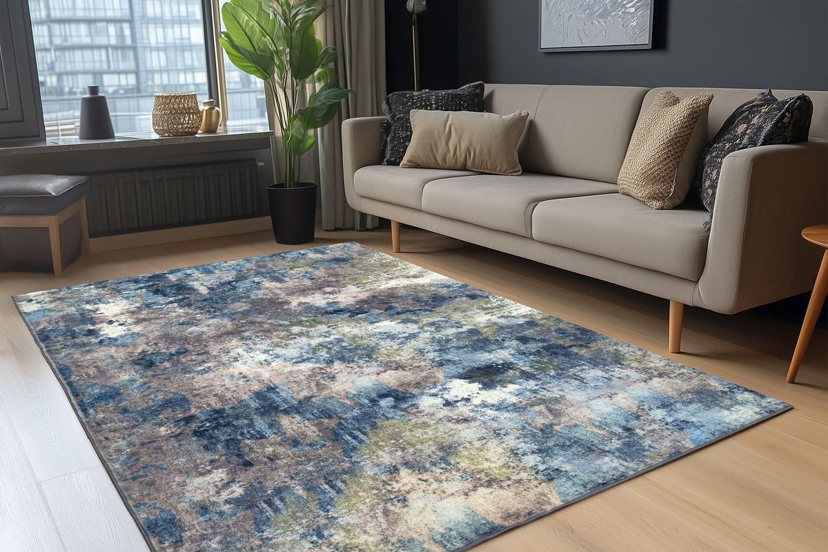 Vloerkleed Posh 301 multicolor – machinegeweven en zacht van Lalee.Avenue