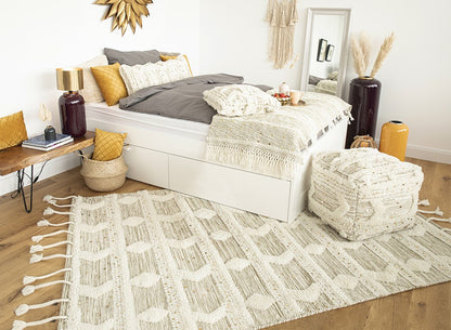 LaleeAvenue Vloerkleed Bohist 425 Cremé/Khaki