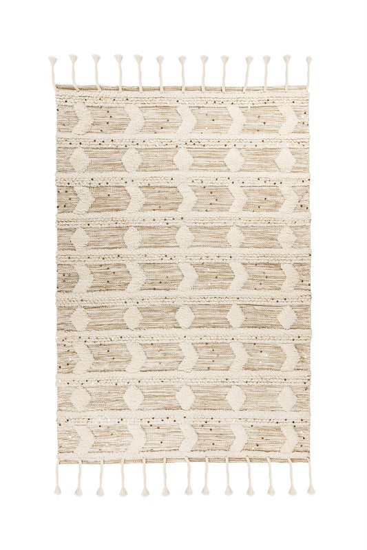 LaleeAvenue Vloerkleed Bohist 425 Cremé/Khaki