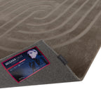 Vloerkleed Zen Deluxe taupe – machinegeweven en zacht van Lalee.Avenue