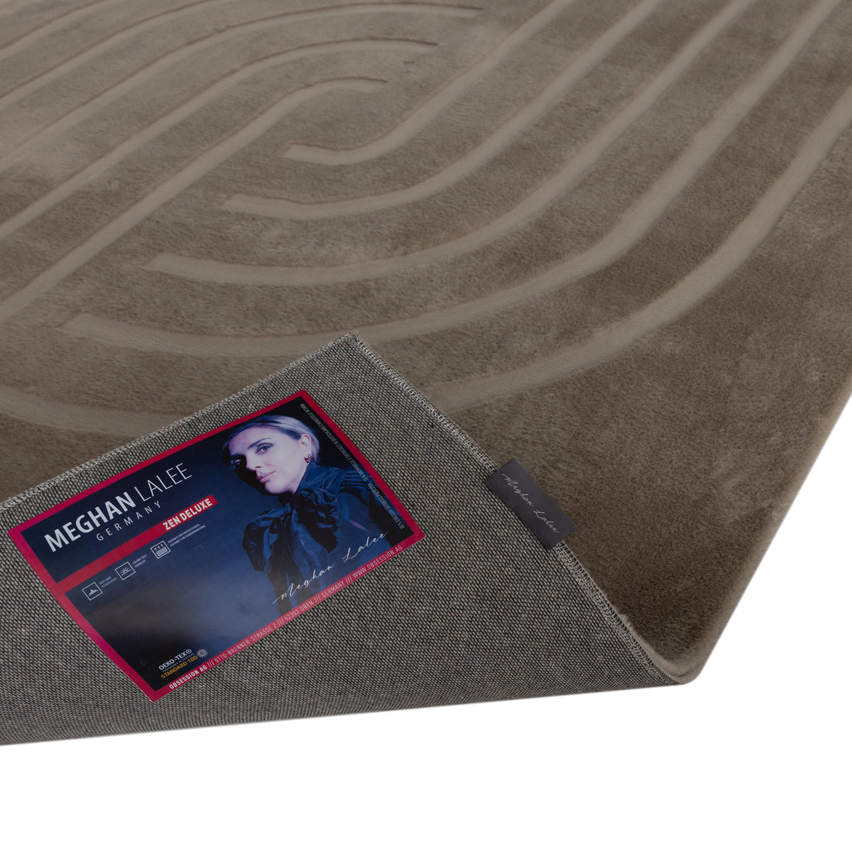 Vloerkleed Zen Deluxe taupe – machinegeweven en zacht van Lalee.Avenue