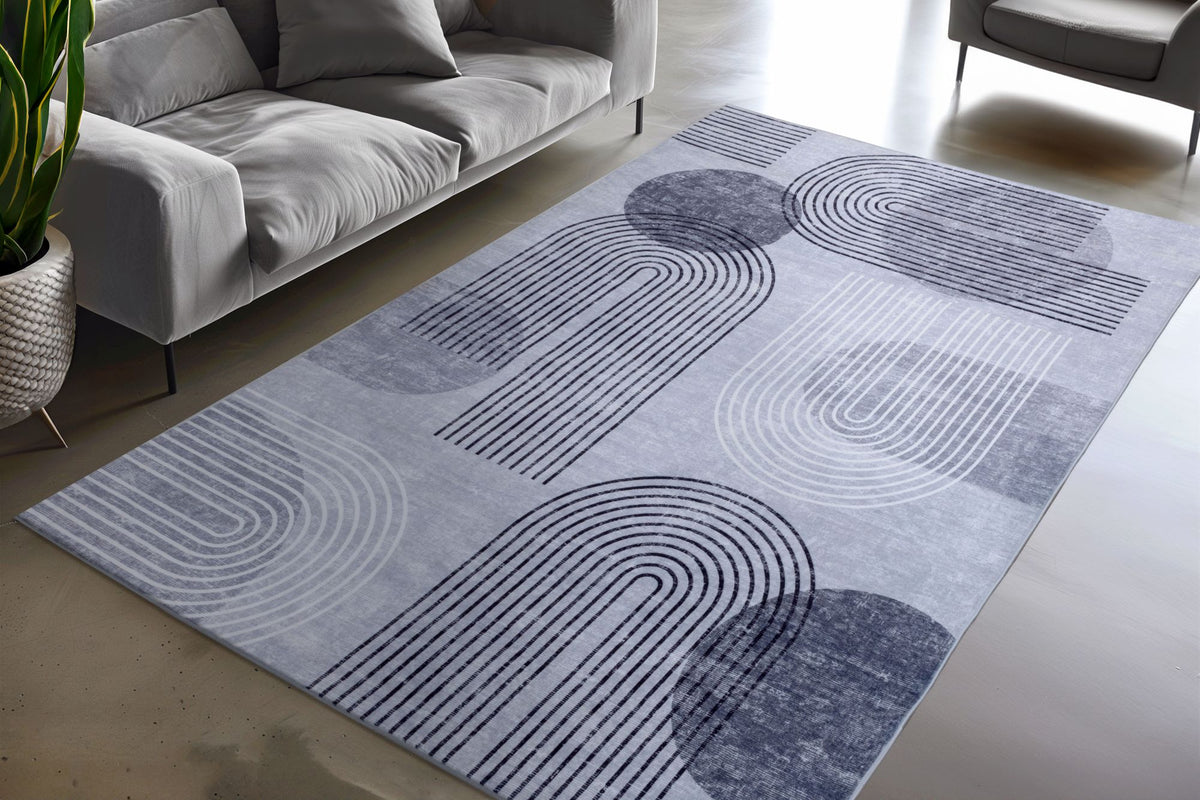 Vloerkleed Avantgarde 101 grijs – machinegeweven en zacht van Lalee.Avenue