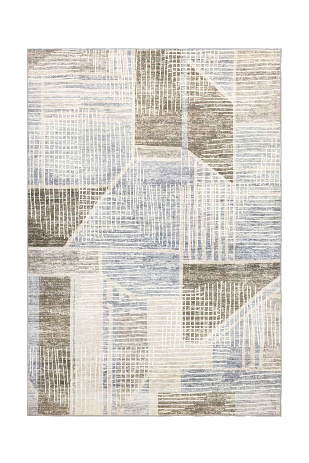 Vloerkleed Avantgarde 104 taupe – machinegeweven en zacht van Lalee.Avenue