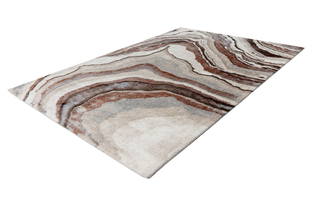 Vloerkleed Bologna 461 terra – machinegeweven en zacht van Lalee.Avenue