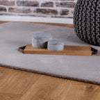 Vloerkleed My Cha Cha taupe – handgetuft en zacht