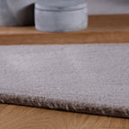 Vloerkleed My Cha Cha Rond taupe – handgetuft en zacht