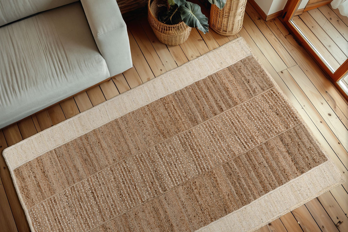 Vloerkleed Cottage ivoor – handgeknoopt en zacht van Lalee.Avenue