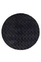 Vloerkleed Diamond Cut 800 Rond antraciet – machinegeweven en zacht van Lalee.Avenue