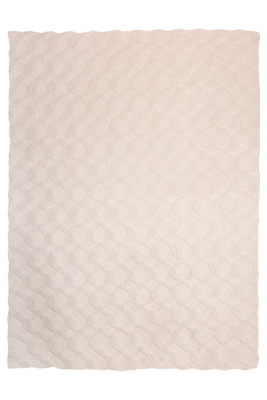 Vloerkleed Diamond Cut 800 crème – machinegeweven en zacht van Lalee.Avenue