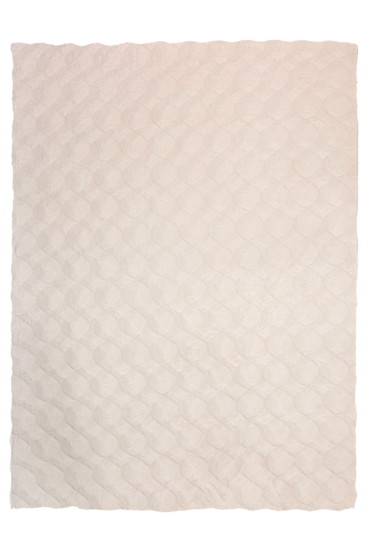 Vloerkleed Diamond Cut 800 crème – machinegeweven en zacht van Lalee.Avenue