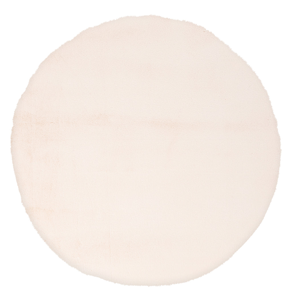 My Cha Cha rond crème vloerkleed – productfoto