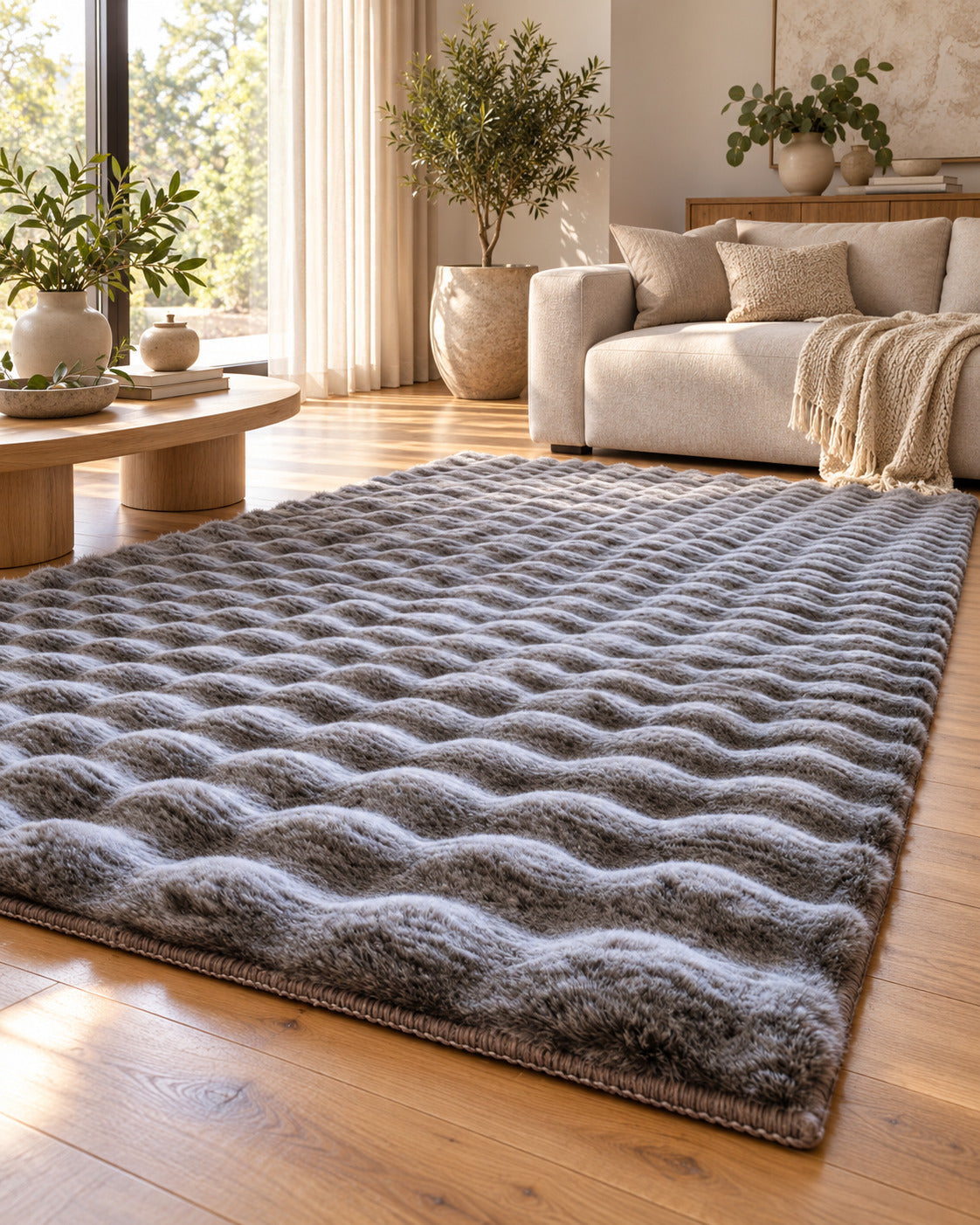 obsession-my-calypso-taupe-vloerkleed-modern-interieur.jpgObsession My Calypso taupe vloerkleed in modern interieur