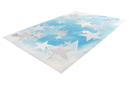LaleeAvenue Vloerkleed My Stars 410 Blauw