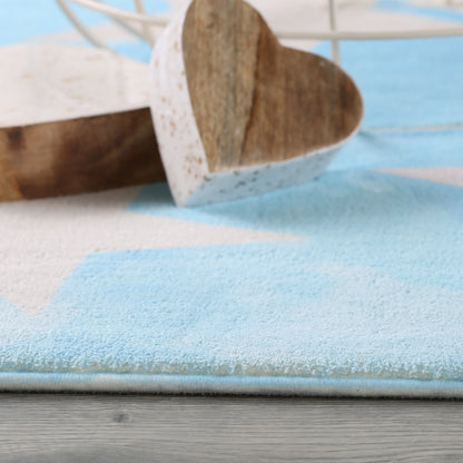 LaleeAvenue Vloerkleed My Stars 410 Blauw