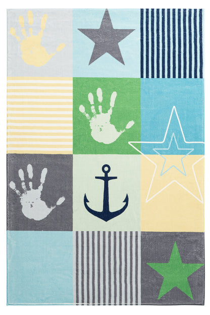 LaleeAvenue Vloerkleed My Stars 411 Blauw