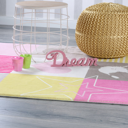 LaleeAvenue Vloerkleed My Stars 411 Roze