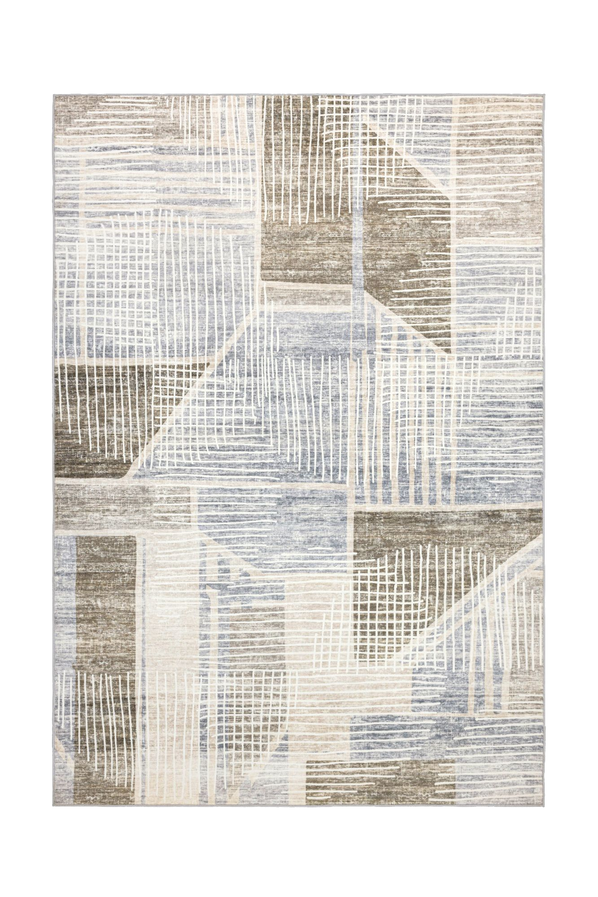 Vloerkleed Avantgarde 104 taupe – machinegeweven en zacht - Lalee.Avenue