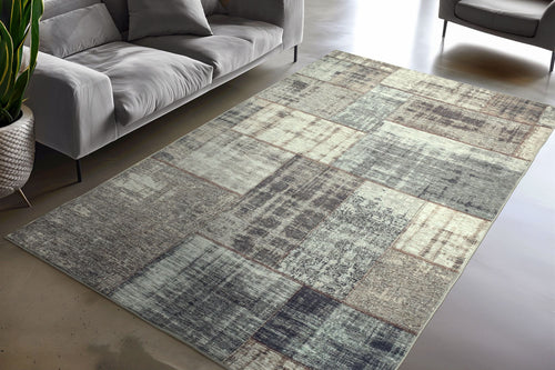 Vloerkleed Avantgarde 106 taupe – machinegeweven en zacht - Lalee.Avenue