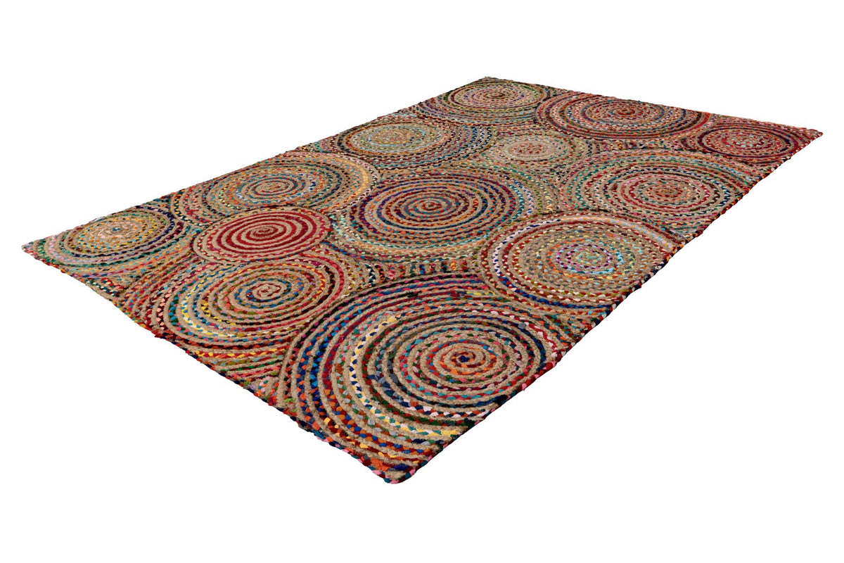 Vloerkleed Cancun 331 multicolor – handgeknoopt en zacht - Lalee.Avenue