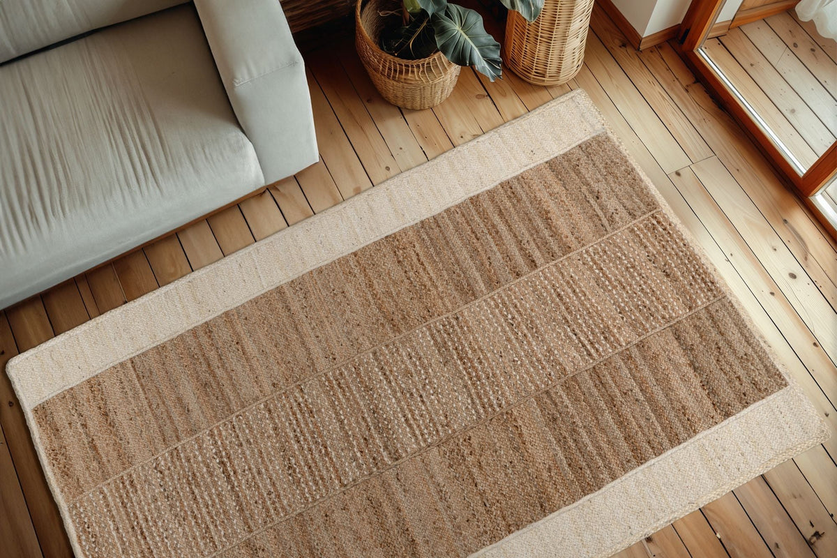 Vloerkleed Cottage ivoor – handgeknoopt en zacht - Lalee.Avenue