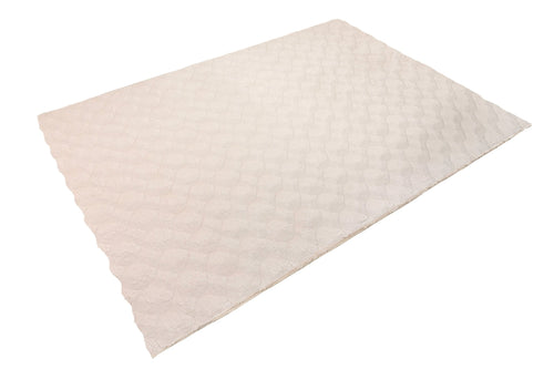Vloerkleed Diamond Cut 800 crème – machinegeweven en zacht - Lalee.Avenue